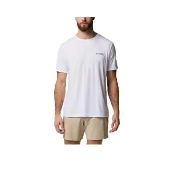 Columbia PFG Uncharted T Shirt Men's White