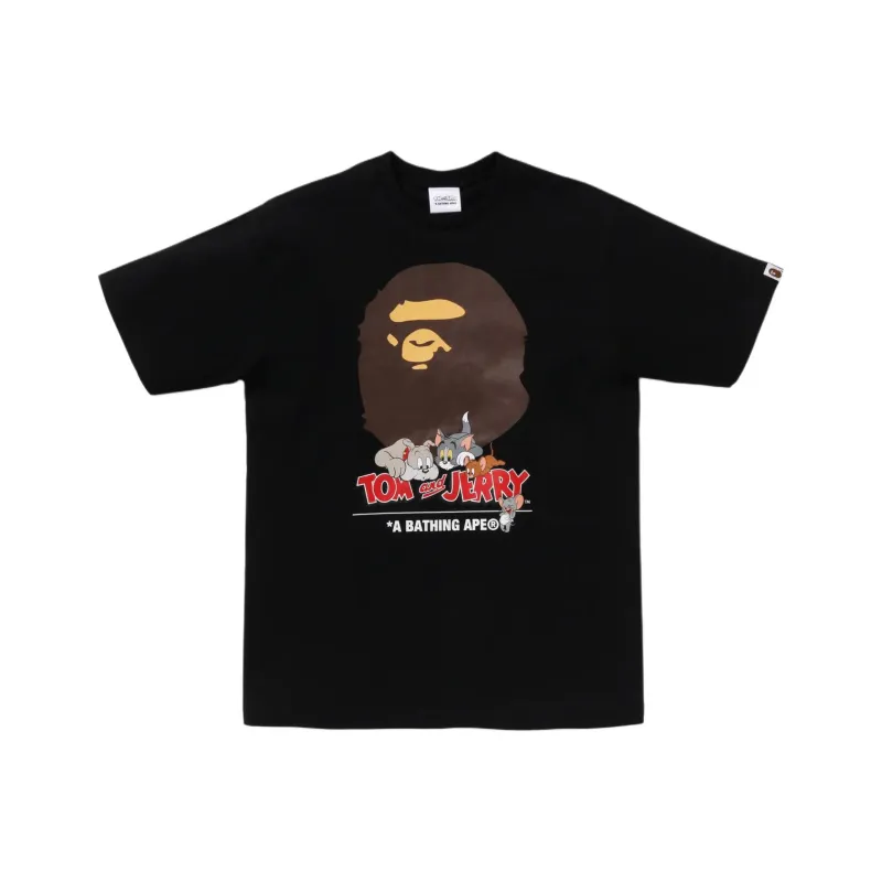A BATHING APE X Tom And Jerry 85th Ape Head Ii Tee-0