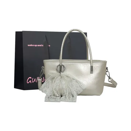 Champion Cub PU One Shoulder Handbags Women's Pearl White/Light Blue/Pink/Black