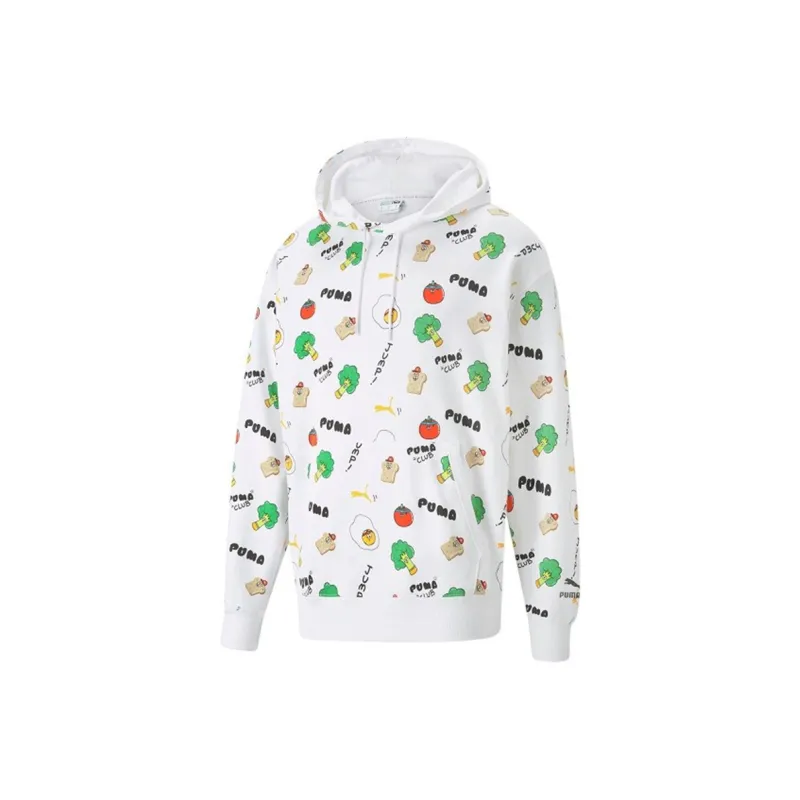 PUMA Sweatshirts Men White-0