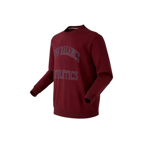 New Balance UNI NB Campus Sweatshirts Men Red