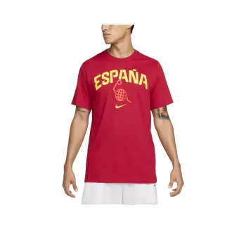 Nike Spain Basketball T-Shirt T-Shirt Men's Gym Red