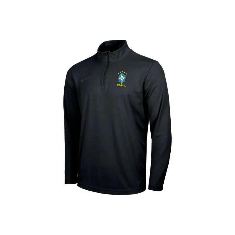 Nike Brazil Men's Nike 1/4-Zip Intensity Top-0