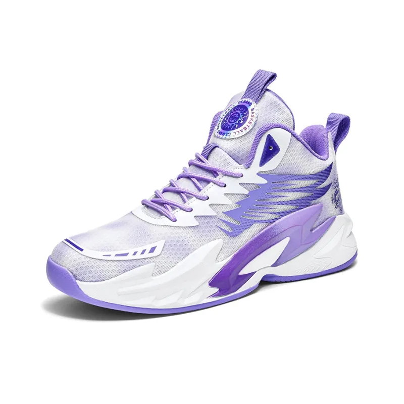 TONYBEAR Mid Top Basketball Shoes Unisex-6