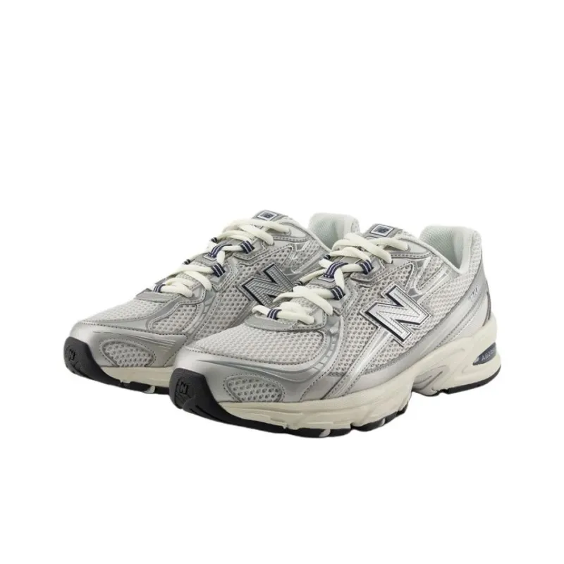 New Balance NB 740 Anti Slip Wear Resistant Low Top Casual Shoes Unisex White-3
