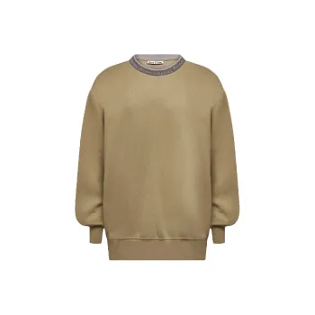 Acne Studios Logo Neckline Crewneck Sweatshirt