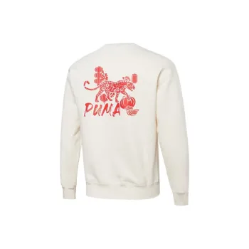 PUMA CNY Yott Sweatshirts Unisex White