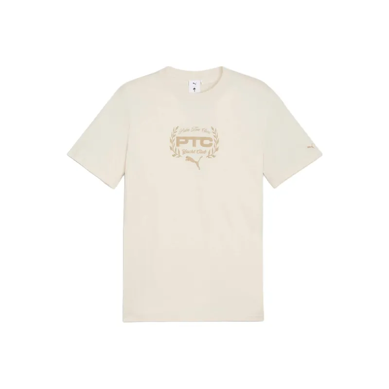 PUMA X PALM TREE CREW T Shirt Men's Ecru-0