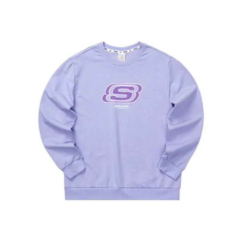 Skechers Colorful Sweatshirt Unisex Sweet Lavender-0