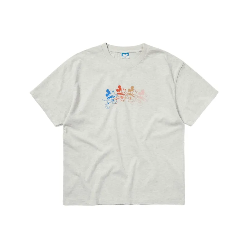 Thisisneverthat Disney/Disney Co branded Model T Shirts Unisex Light Gray-0