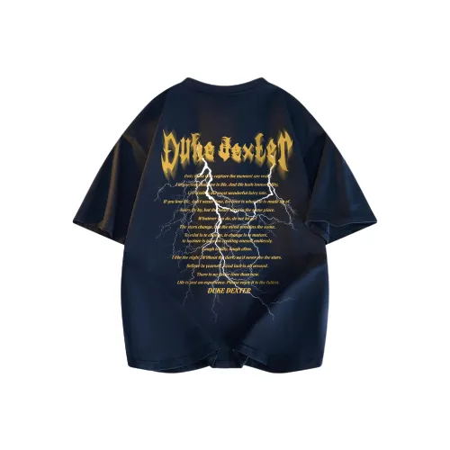 DUKE+DEXTER T Shirt Unisex Navy Blue