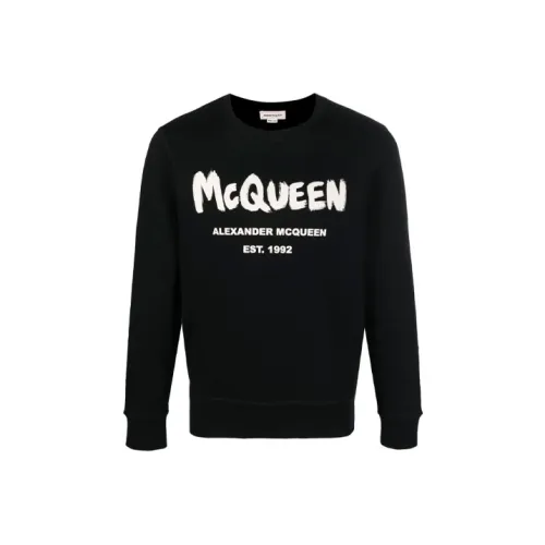 Alexander McQueen Graffiti-print Sweatshirt