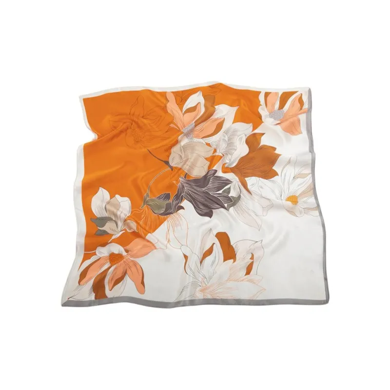 H YXIANG Silk Scarves Women's-7