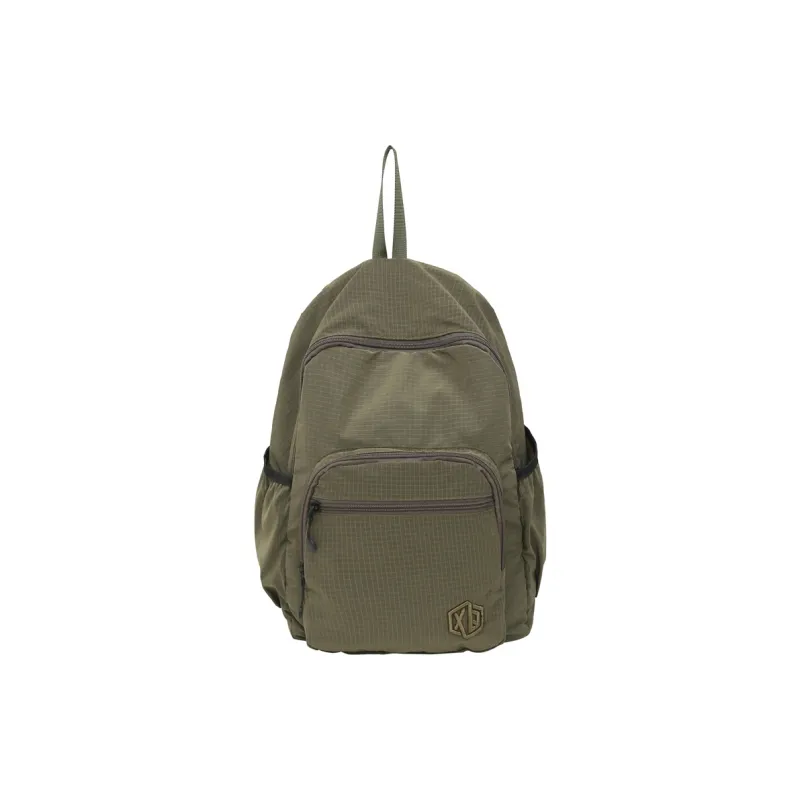 LOUIS ROYALN Nylon Backpack Large Size Unisex Khaki/Dragon Fruit/Gray/White/Green/Black/Pink/Red-7