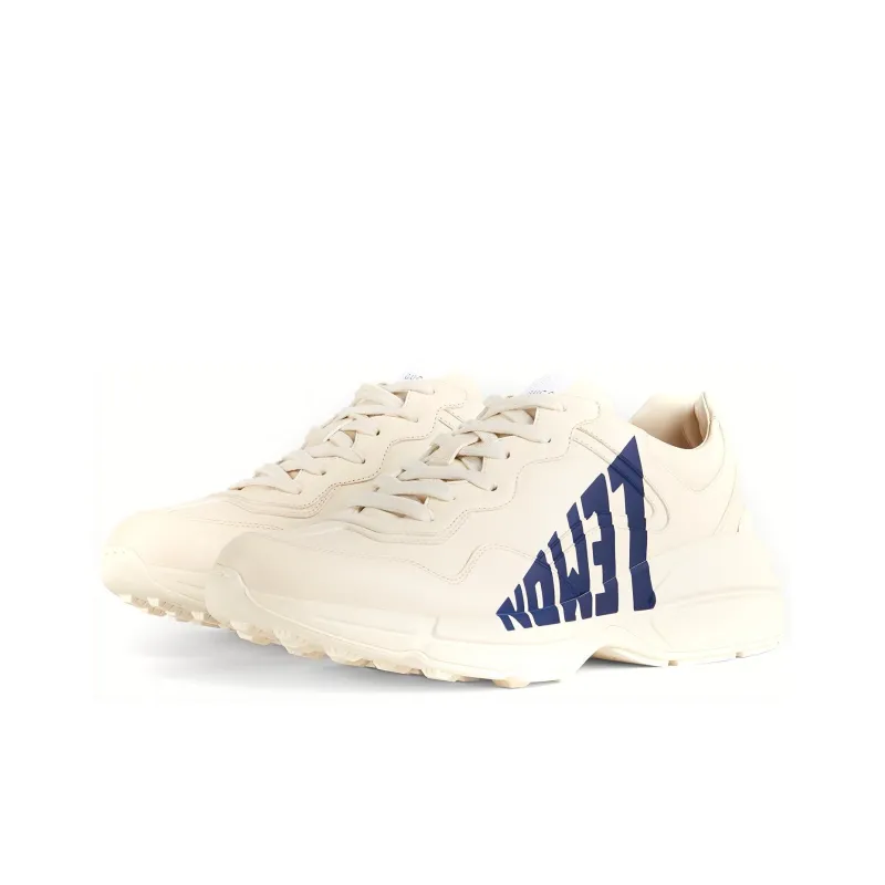 GUCCI Rhyton Blue Lemon Sneakers-1