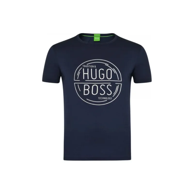 HUGO BOSS T Shirts Men Navy-0