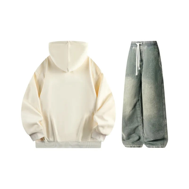 A.X.S.K Sweatshirt Sets Unisex-28