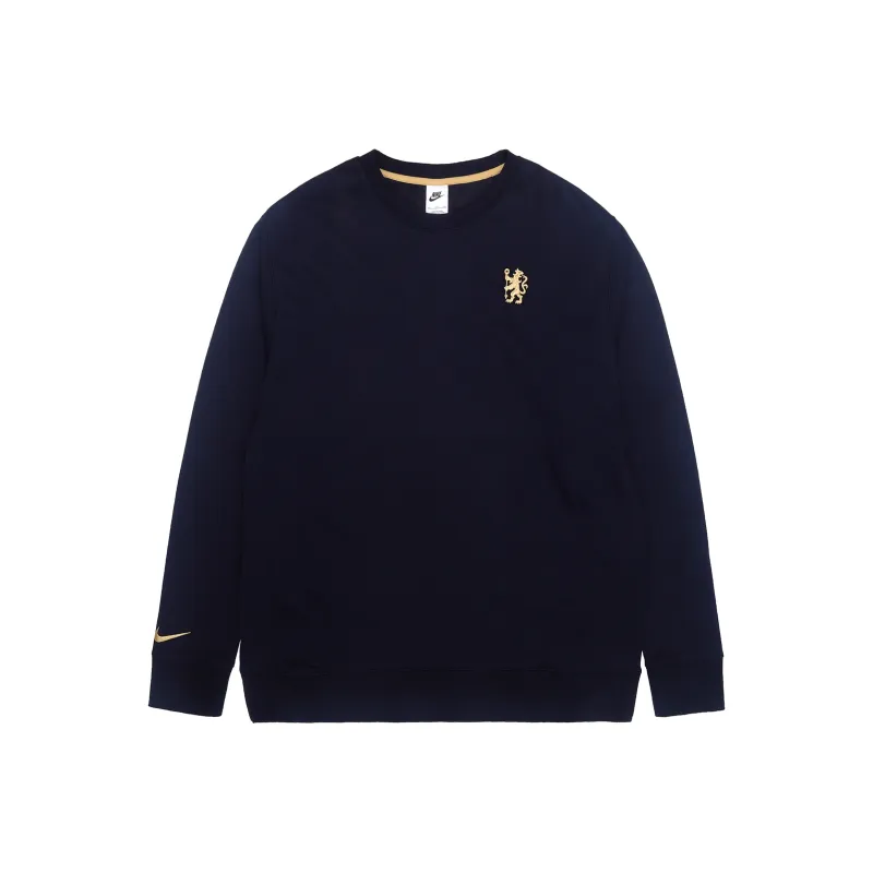 Nike Sweatshirts Men Dark Blue-1
