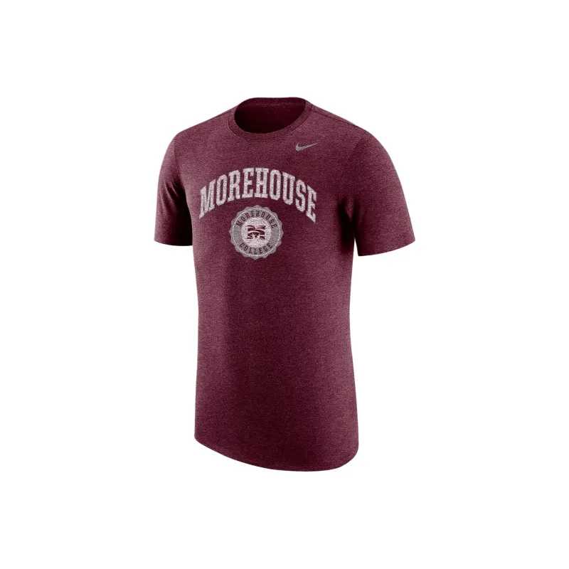 Nike College T Shirt Men's Deep Chestnut Mixed Color-0