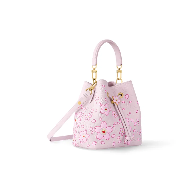 LOUIS VUITTON X Takashi Murakami NeoNoe Bb Pearl Pink-1