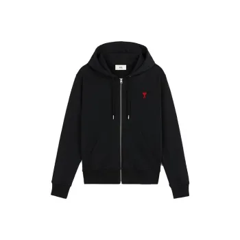 AMIPARIS Paris Ami De Coeur Zip Up Hoodie