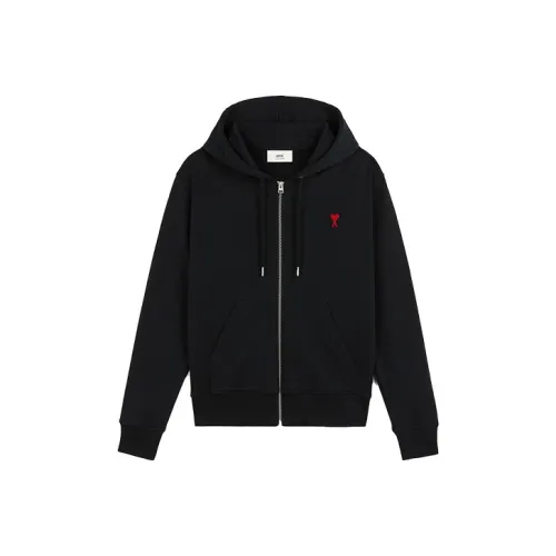 AMIPARIS Paris Ami De Coeur Zip Up Hoodie