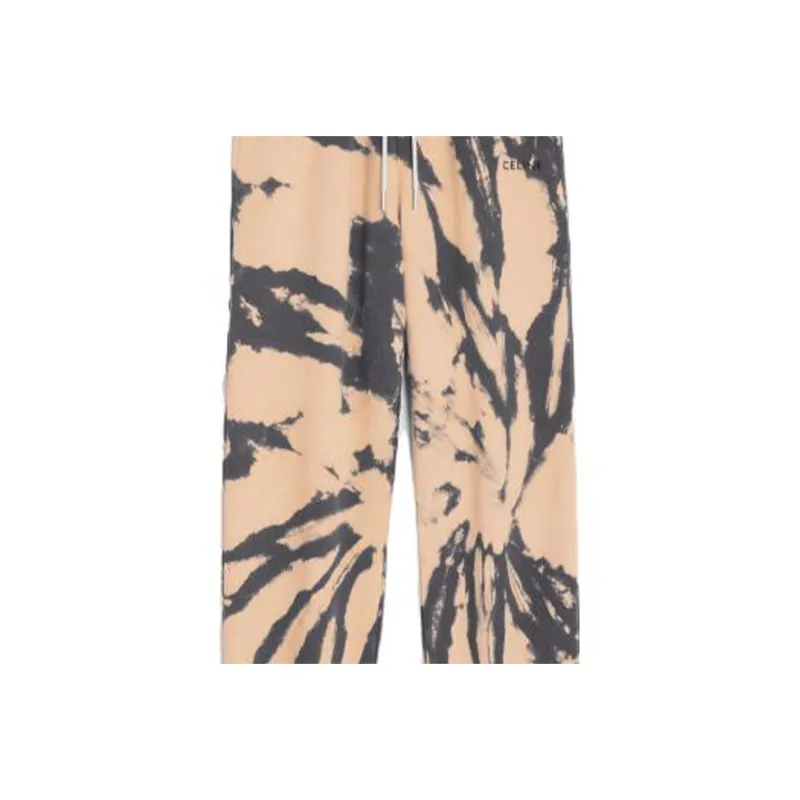 CELINE Knitted Sweatpants Men's Beige-3