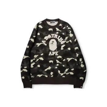 A BATHING APE City Camo College Online Exclusive Crewneck FW21