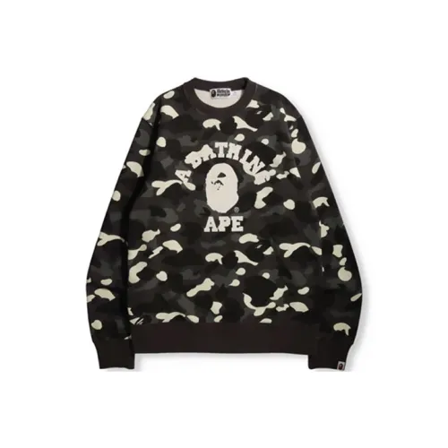 A BATHING APE City Camo College Online Exclusive Crewneck FW21