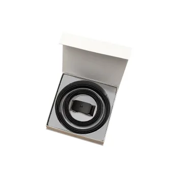 15 MINS Split Cow Leather Belts Men's Width  3.5cm