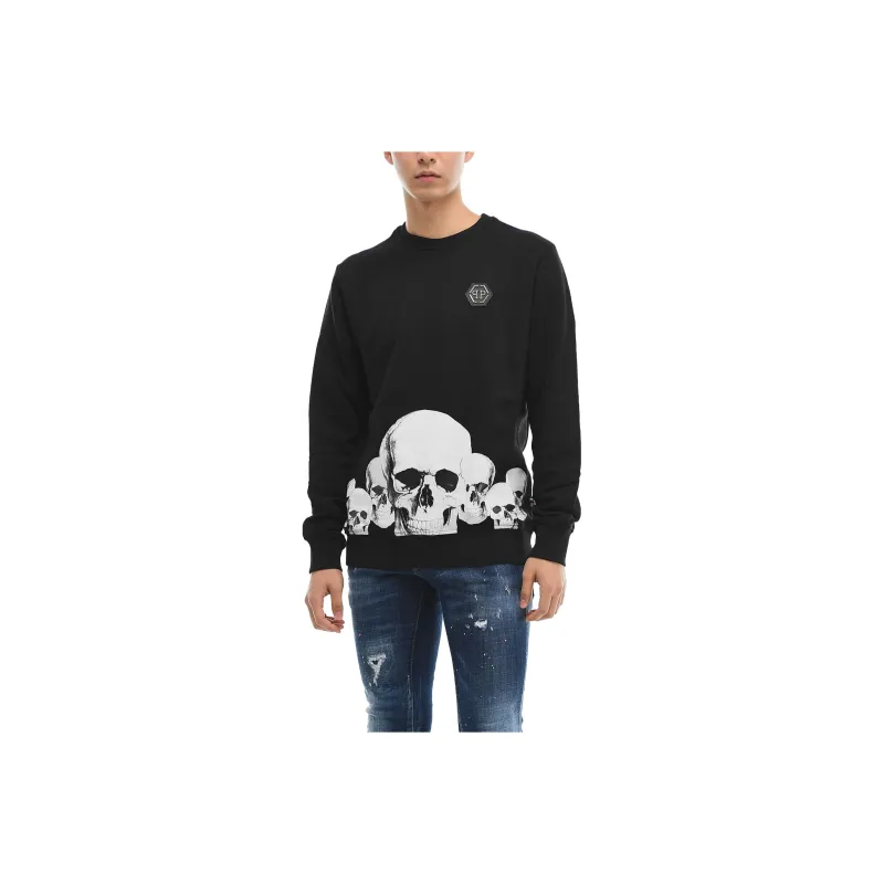 PHILIPP PLEIN Sweatshirt Men's Black-0