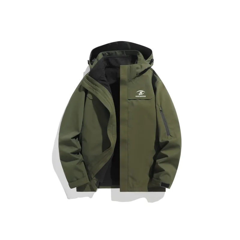ROBINHOOD Waterproof, Windproof, Breathable, Abrasion Resistant, Thermal, Water Repellent Windbreaker Jacket Unisex-17