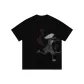 Black Phantom Figure Print Women's