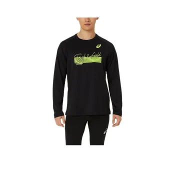 Asics T Shirts Men Black