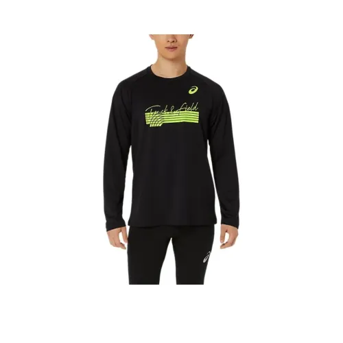 Asics T Shirts Men Black