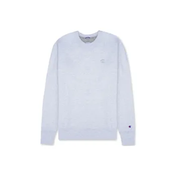 Champion Sweatshirt US Version Unisex Light Gray
