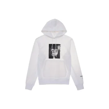 Helmut Lang Graphic Printed Drawstring Hoodie