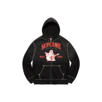 Supreme True Religion Zip Up Hooded Sweatshirt