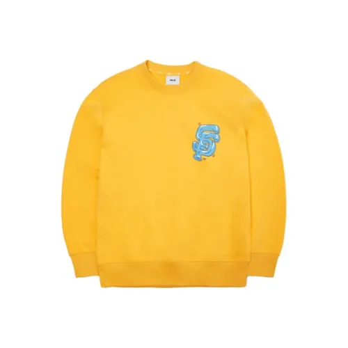 MLB San Francisco Giants Sweatshirts Unisex Yellow