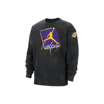 Nike Nba Los Angeles Lakers Max 90 Courtside L/S T shirt