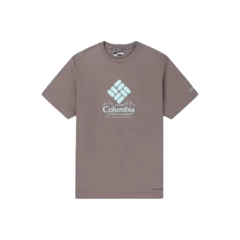 Columbia Transit T Shirt Men's Coffee-0