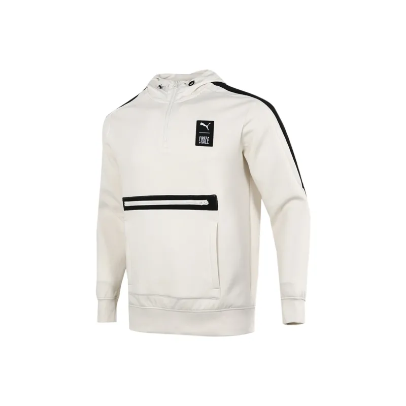 PUMA X FIRSTMILE Sweatshirts Men Ecru-0