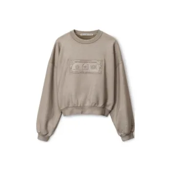 Alexander Wang Dollar Bill Crewneck Sweatshirt
