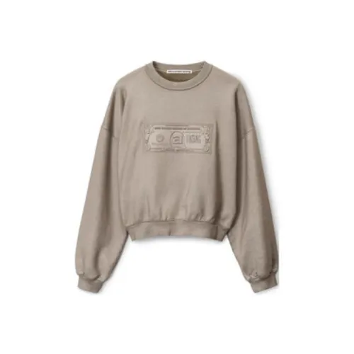 Alexander Wang Dollar Bill Crewneck Sweatshirt