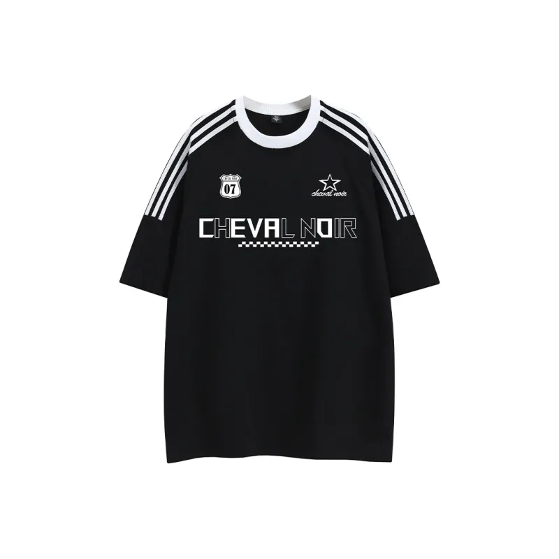 CHEVAL NOIR T Shirts Unisex-3