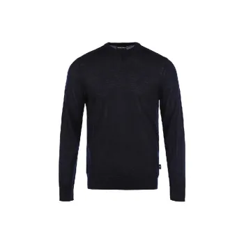 EMPORIO ARMANI Long Sleeved Crewneck Jumper