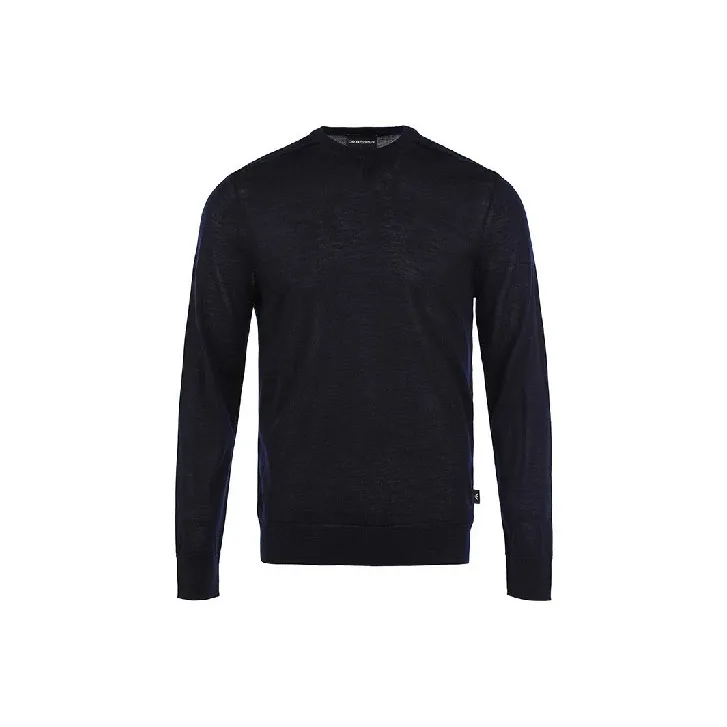 EMPORIO ARMANI Long Sleeved Crewneck Jumper-0