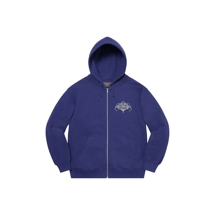 Supreme X Hysteric Glamour Zip Up Hooded Sweatshirt-1