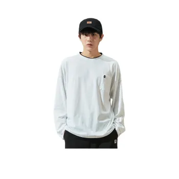 Tonlion T Shirt Men's Raw White