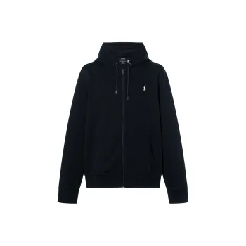 Polo Ralph Lauren Logo Embroidered Zip Up Hoodie